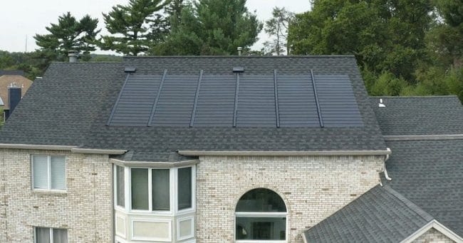 solar roof cost